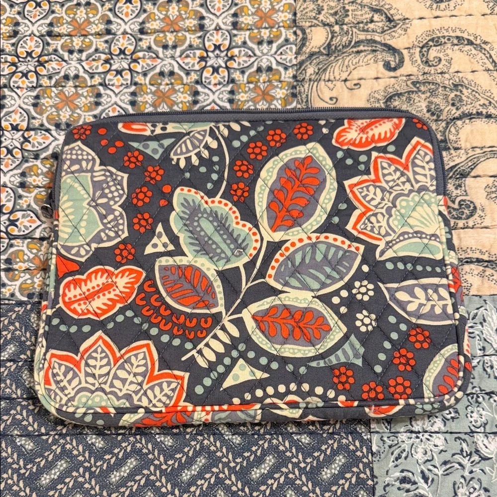 Vera Bradley Floral Patterned Tablet Sleeve